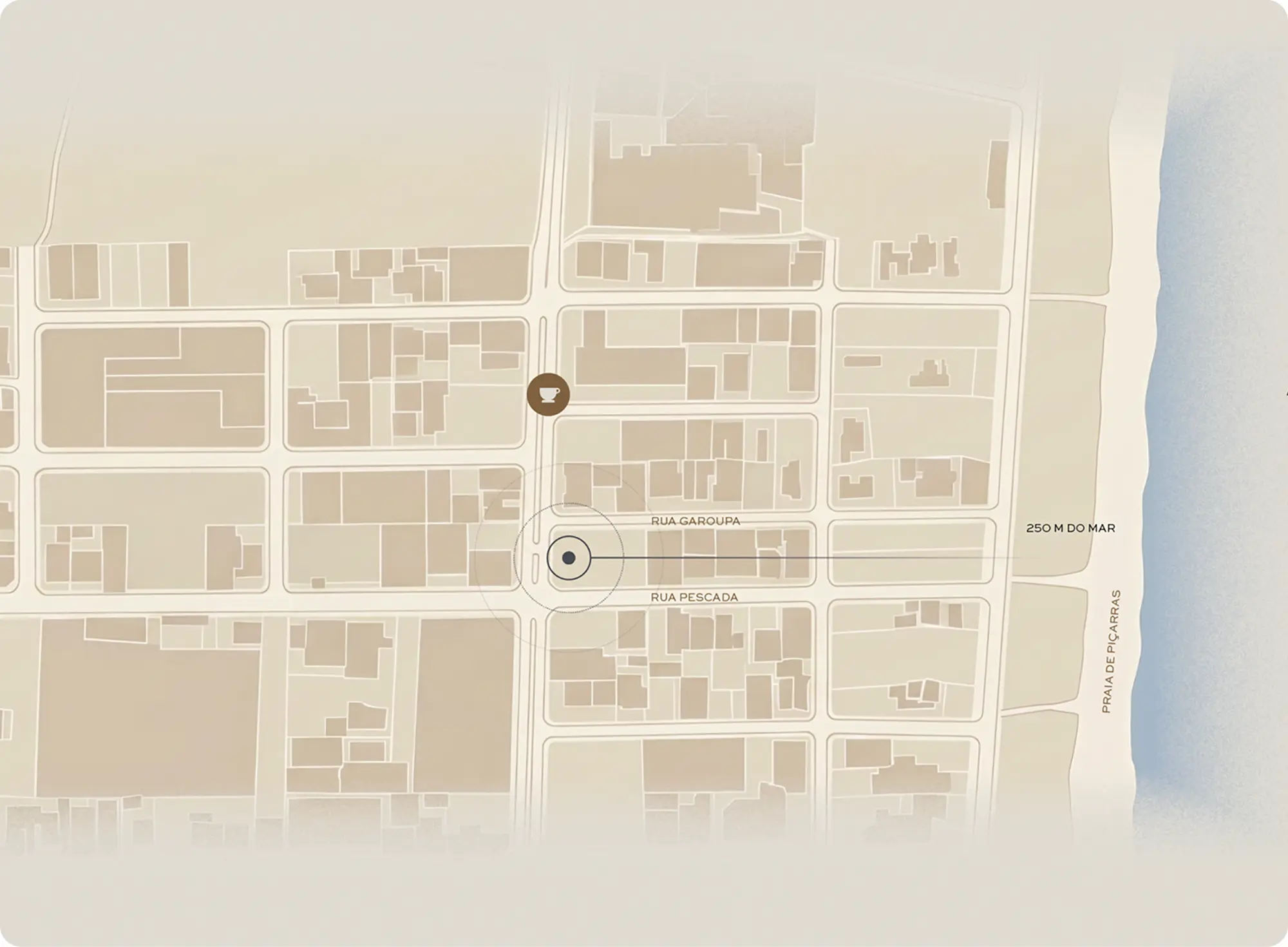 Mapa da região — NUAR Residence
